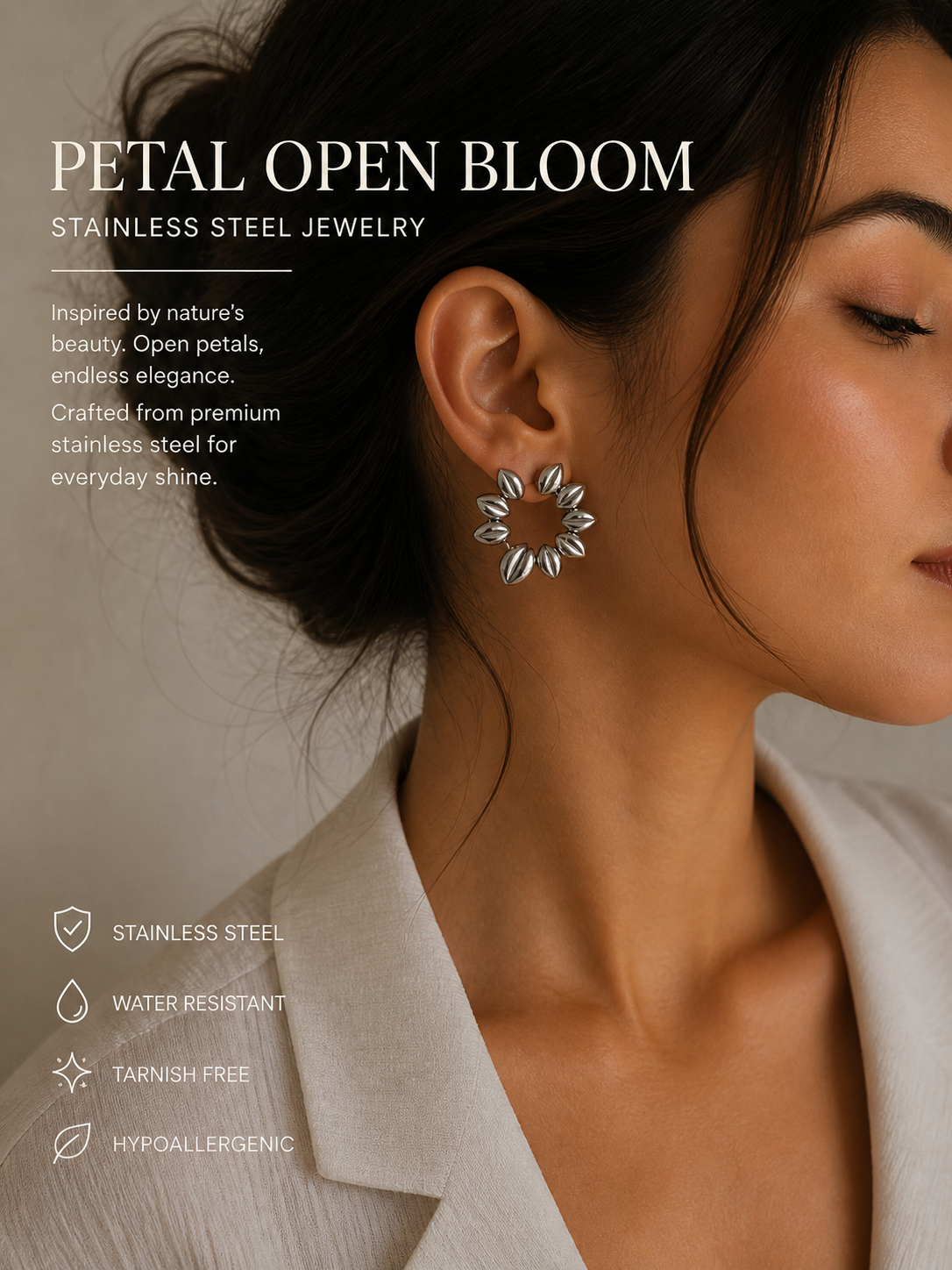 Petal open bloom